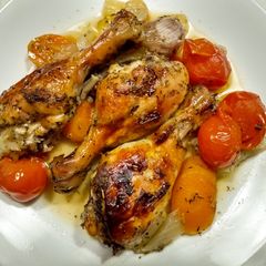A picture of Pantry roast chicken.