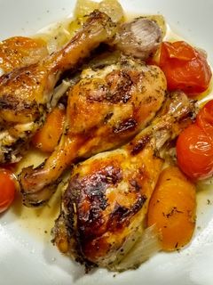 A picture of Pantry roast chicken.