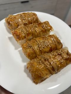 Una foto de Rollitos de pollo fáciles y rápidos en airfryer