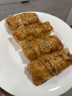Una foto de Rollitos de pollo fáciles y rápidos en airfryer