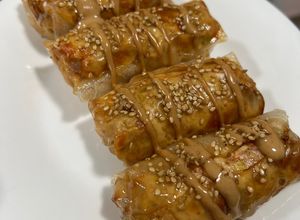 Foto principal de Rollitos de pollo fáciles y rápidos en airfryer