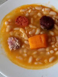 Una foto de Potaje de chícharos