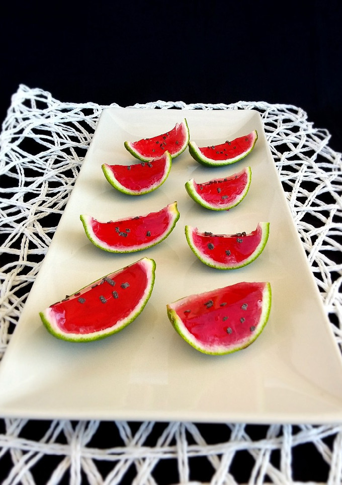 Una foto de Mini sandías de gelatina