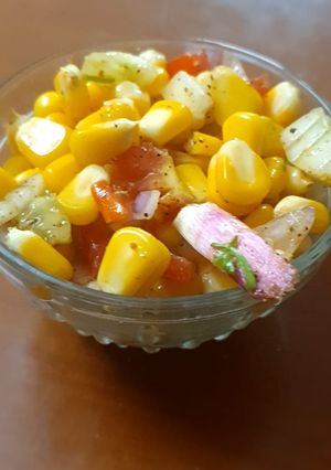 A picture of Corn salad.