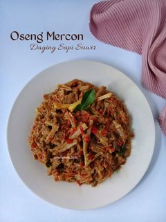 Foto resep Oseng Mercon Daging Sapi Suwir