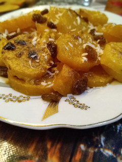A picture of Sweet Potato Rings with Milk and Butter 😋💓🍠.