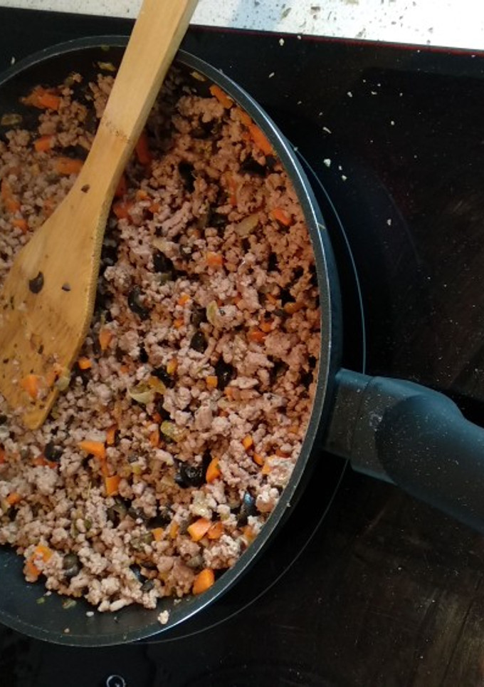 Una foto de Espaguetis con carne