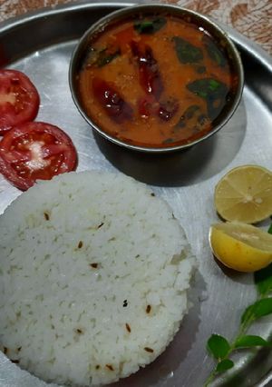 A picture of Dal tadka.