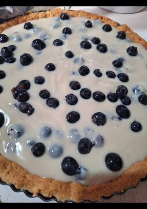 Una foto de Tarta de Arándanos