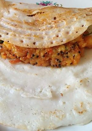 A picture of Masala Dosa.
