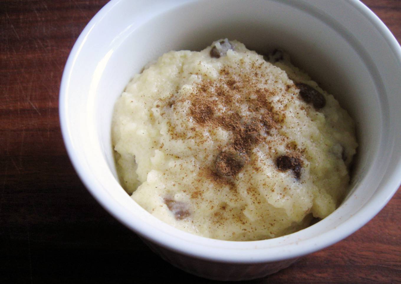 Couscous Custard Pudding