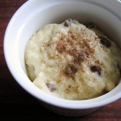 A picture of Couscous Custard Pudding.