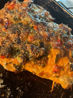 Una foto de PECHUGAS RELLENAS de ESPINACA con SALSA BLANCA 😋
