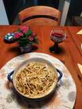 Fideos en Salsa Pomarola y Carne