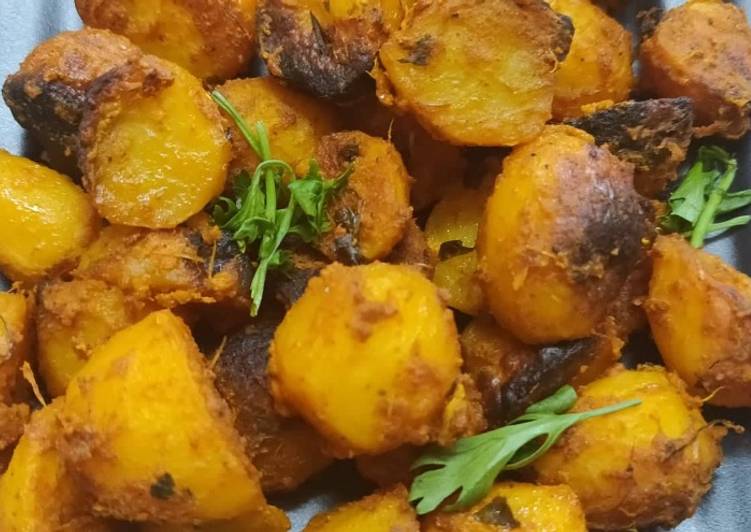 Tandoori Aloo Recipe | Aloo Tikka Recipe | How to make Tandoori Potatoes