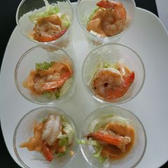 A picture of Prawn CocKtail Salad.