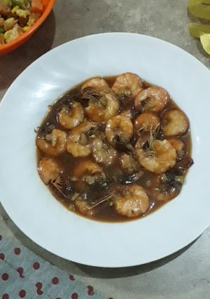 Foto resep Udang saus tiram
