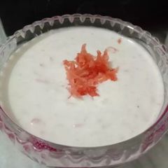 A picture of Carrot Raita 🥕🥕🥕.
