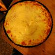 Pastel de papa, jamón y mozzarella