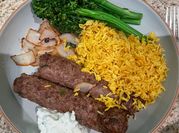 A picture of spiced basmati rice