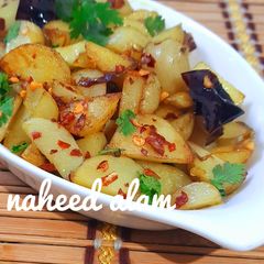 A picture of Stir fried potatoes.