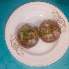 A picture of Palak Katori Chaat.