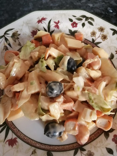 Una foto de Ensalada tropical