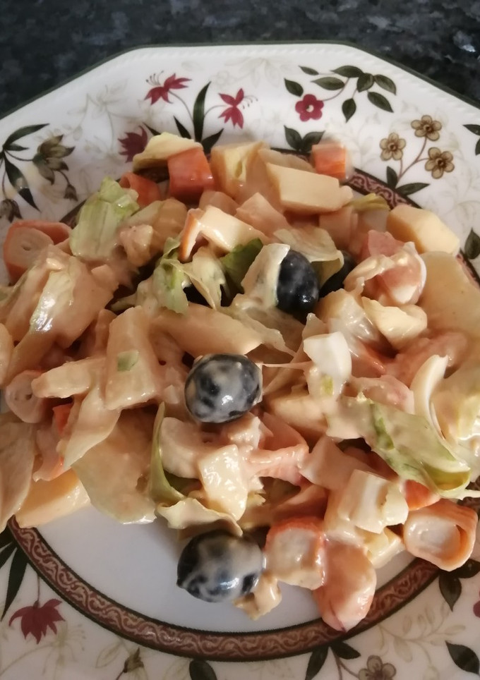 Una foto de Ensalada tropical