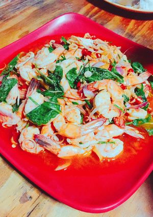 รูปของ ยำกุ้งสะดุ้งแซ่บ #มือใหม่หัดทำ