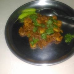 Nadan kerala style prawns roast A picture of Nadan kerala style prawns roast.