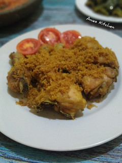 Foto resep Ayam Goreng Serundeng Memakai Ampas Kelapa