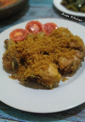 Foto resep Ayam Goreng Serundeng Memakai Ampas Kelapa