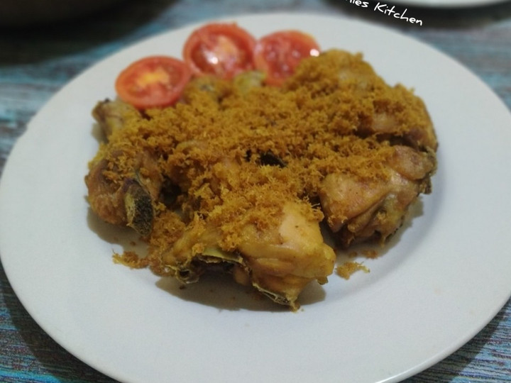 Bagaimana Menyiapkan Ayam Goreng Serundeng Memakai Ampas Kelapa, Menggugah Selera