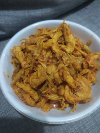 Cara Membuat Ayam suwir pedas Enak Dan Mudah