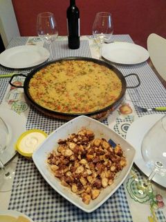 Una foto de Arroz con Pulpo a banda