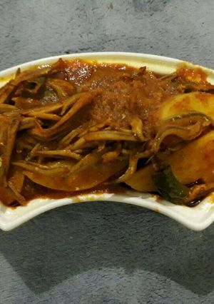 Foto resep Kareng Tumis Tephep (Masakan Aceh)