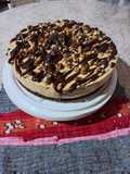 Torta brownie con cheesecake de dulce de leche😘 molde de 24 cm