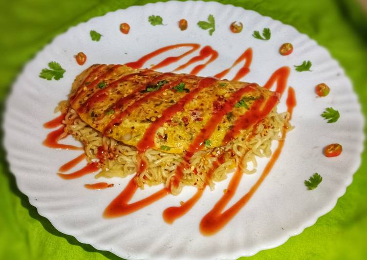 Easiest Way to Prepare Perfect Maggi Omelette