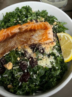 Foto de Salmão no forno
