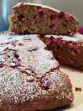 Torta di mele e ribes con farina integrale di riso e sciroppo d'acero🍏🍏🍇🍇🍒🍒🍓🍓
