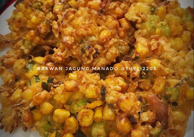 Anti Ribet, Membuat Bakwan jagung khas manado Kekinian