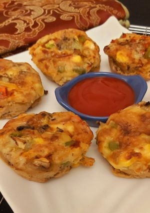A picture of Pizza Muffins.