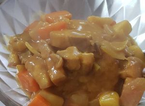Hình của món Cà ri heo cho ngày lười.