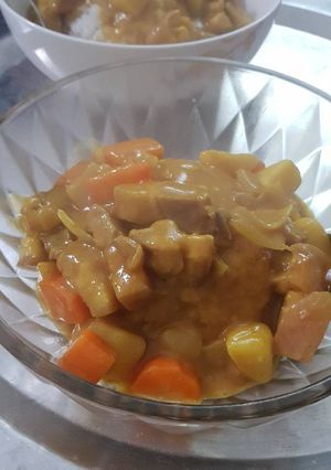 Hình của món Cà ri heo cho ngày lười.