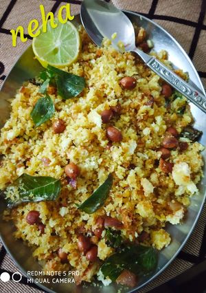 A picture of Instant tasty Bread Poha😋It takes less oil & gives more taste😋😋.