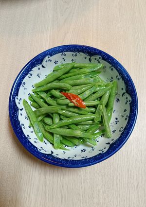 辣四季豆 的食譜成品照片