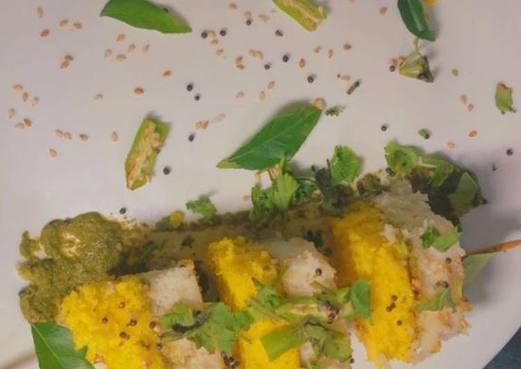 Step-by-Step Guide to Prepare Super Quick Homemade Sandwich Dhokla