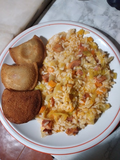 Foto de Arroz de Legumes e Enchidos