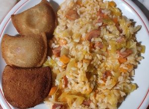Foto de Arroz de Legumes e Enchidos