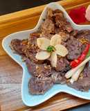 Bắp bò ngâm mắm chua ngọt